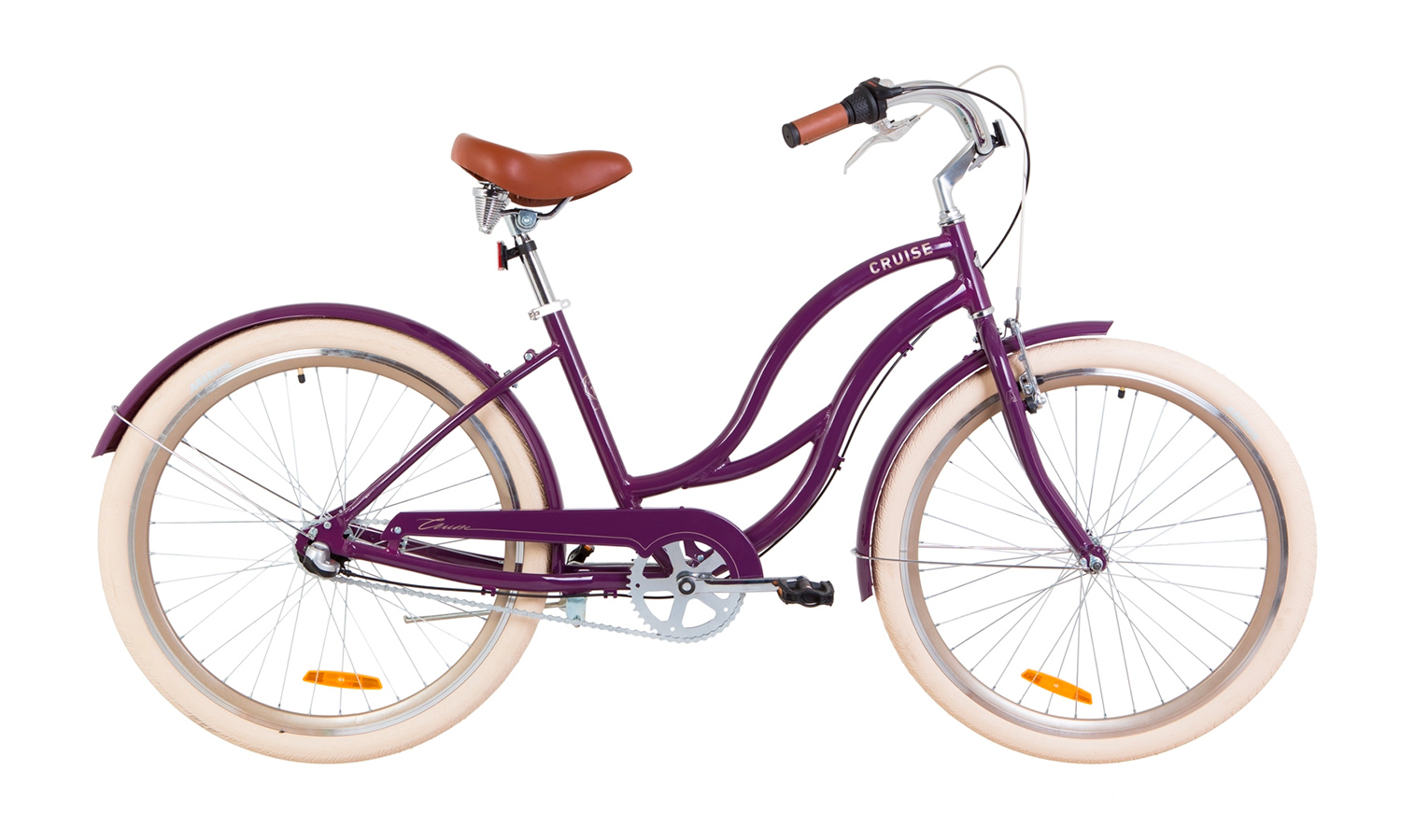 Велосипед 26" Dorozhnik CRUISE планет. (2019) 2019 Фиолетовый